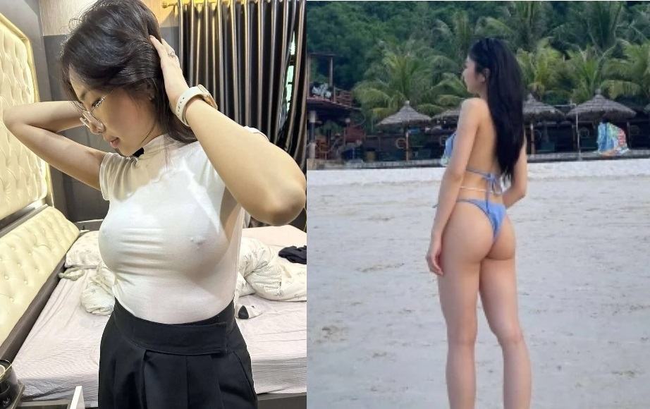 Nhìn bạn thay đồ qua khe cửa đầy khao khát